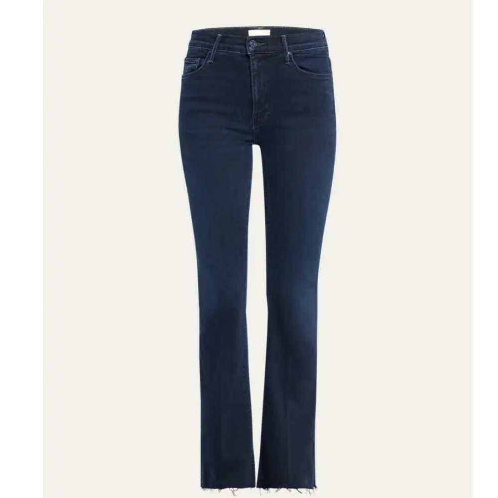 Mother weekender the fray jeans